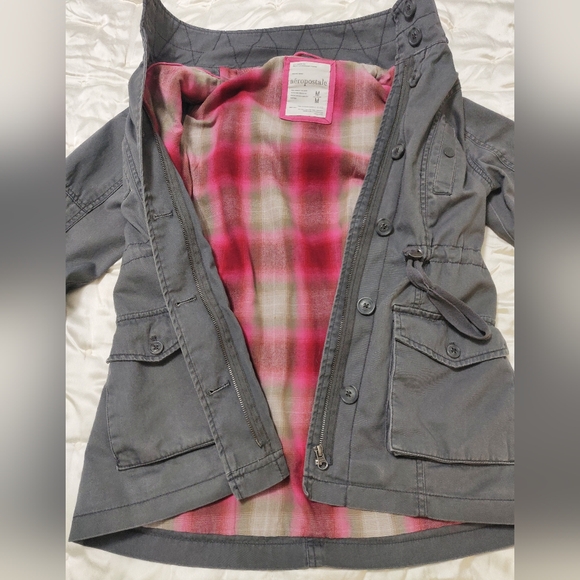 Aeropostale flannel lined jacket - Picture 10 of 11